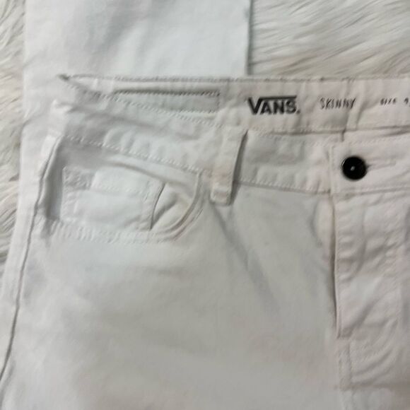 Vans White Distressed Skinny Jeans - Picture 4 of 14